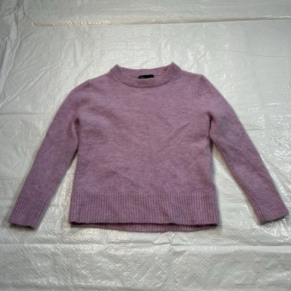 Crewcuts by J.Crew 100% Cashmere Pullover Sweater - Lilac Pink (Girls XXS 2/3)